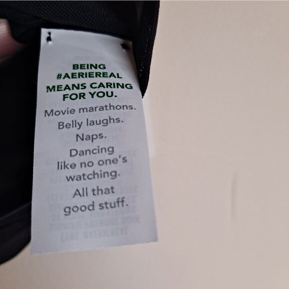 Aerie Smoothez Black Mesh Unlined Bralette Size XS - Picture 6 of 7